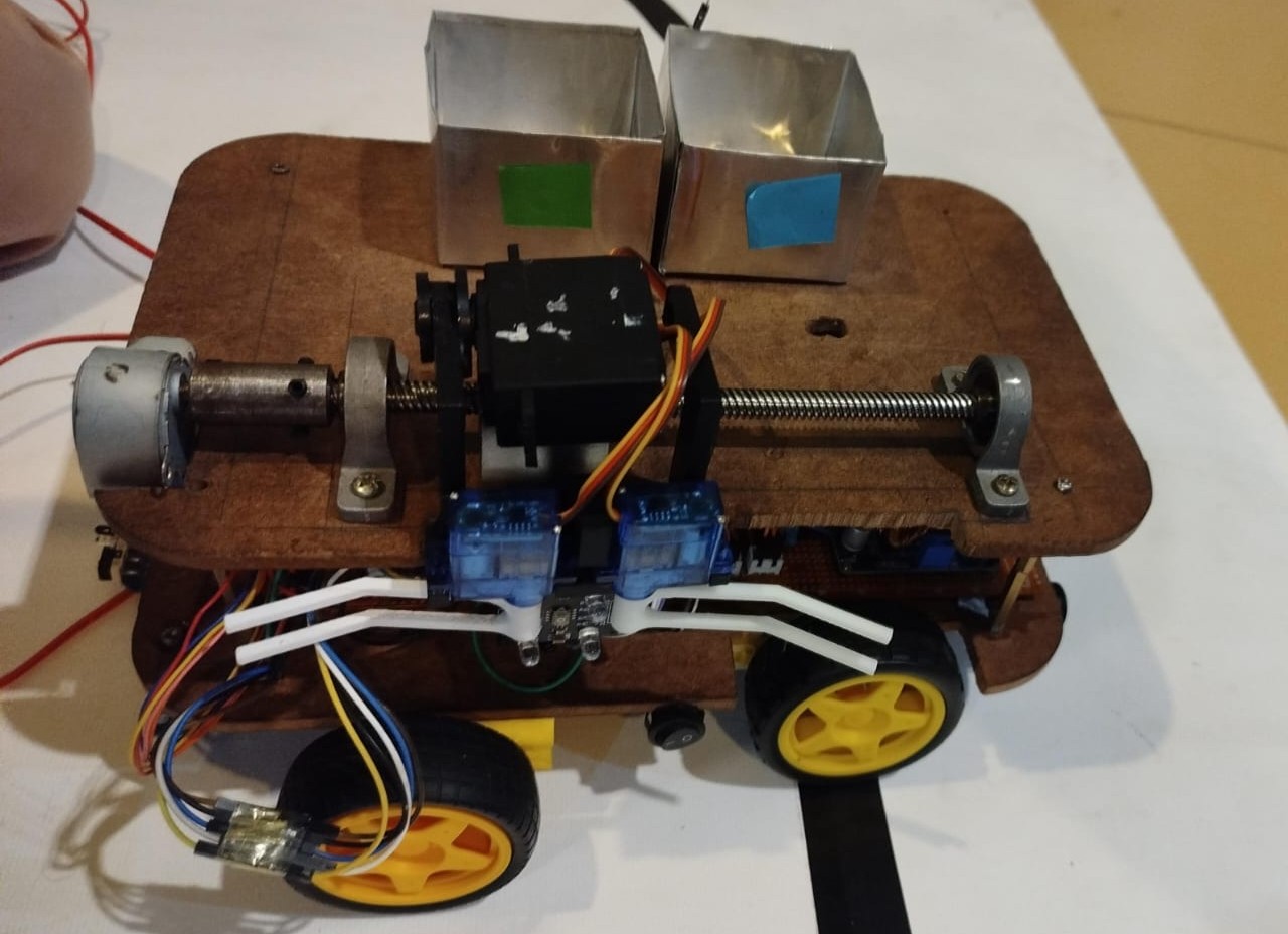 Garbage Robot View 1